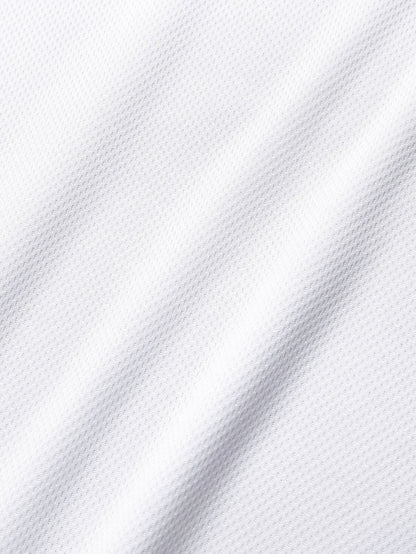 Arc Hem Mesh T-Shirt with Muscle Fit