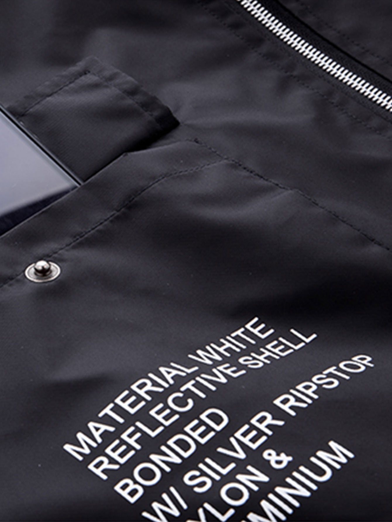 Überdimensionale NASA Druck Bomberjacke