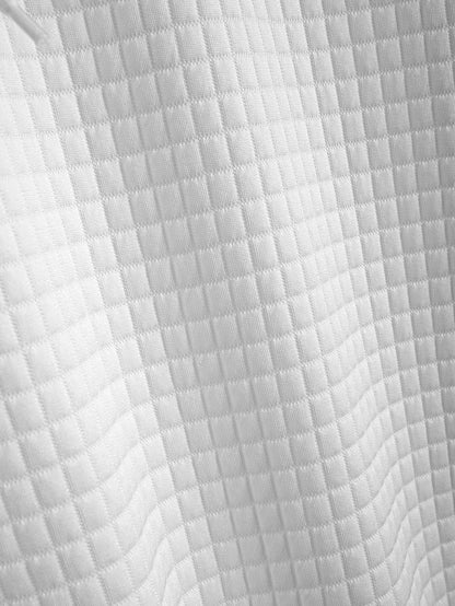 Waffelstruktur Kapuzen-T-Shirt mit Rundsaum