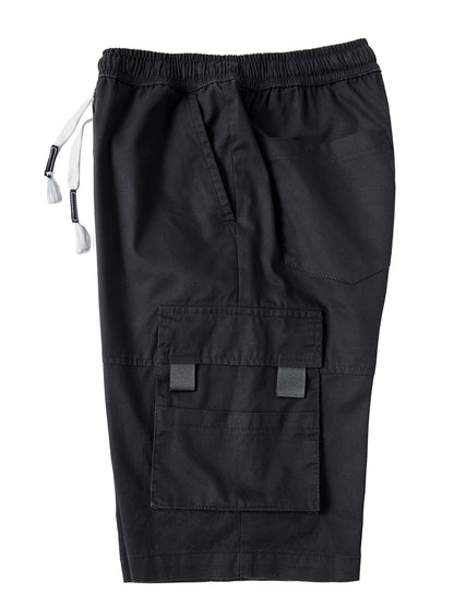 Drawstring Chino Cargo Shorts
