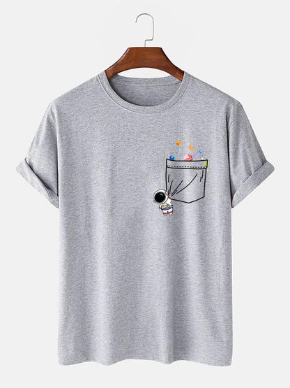 Astronauten Space Graphic T-Shirt