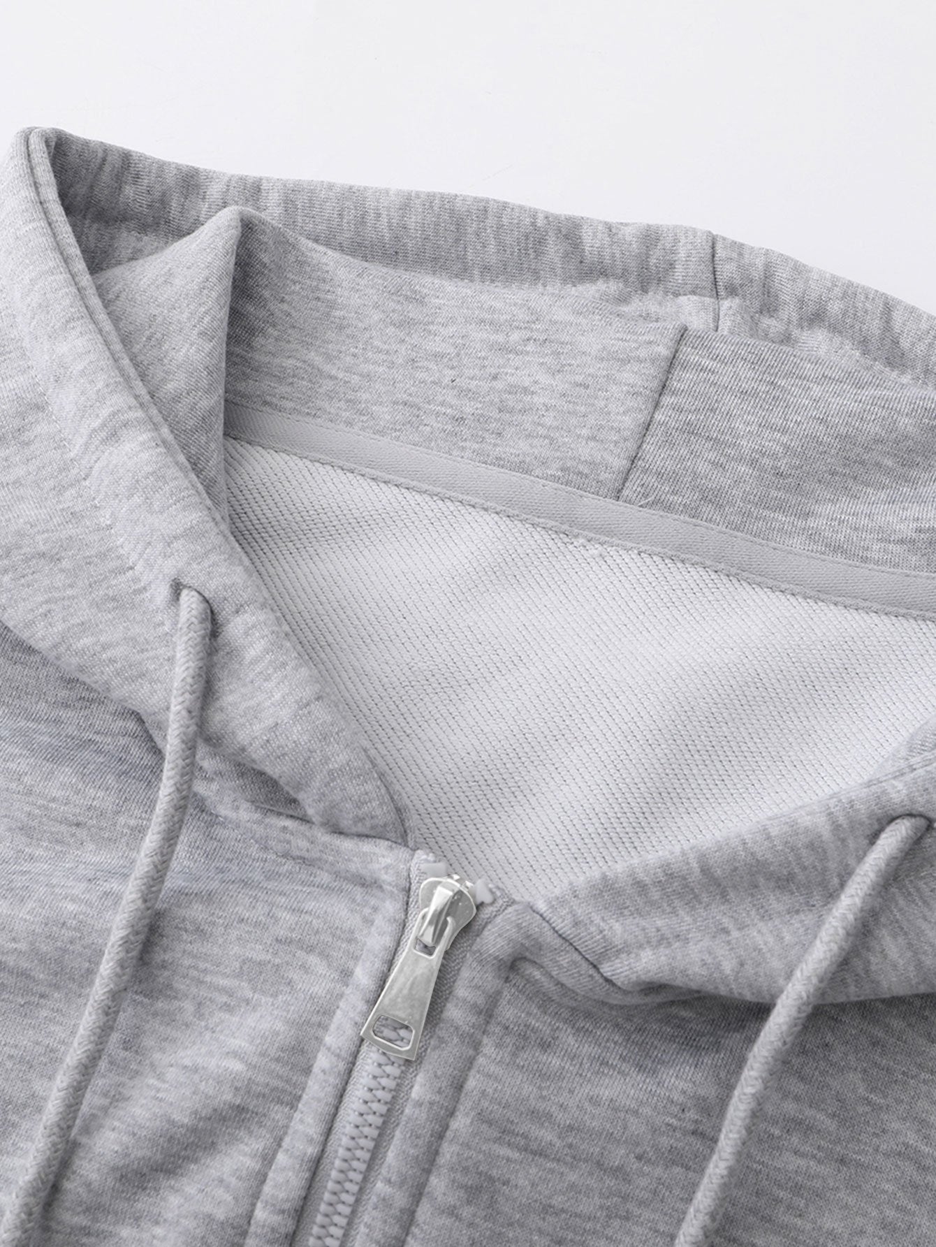Essential Relaxed Fit Zip-Up Hoodie