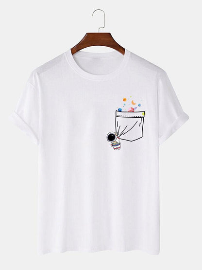 Astronauten Space Graphic T-Shirt