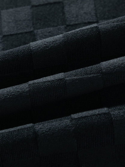 Gerade Beinhosen im Schachbrettmuster