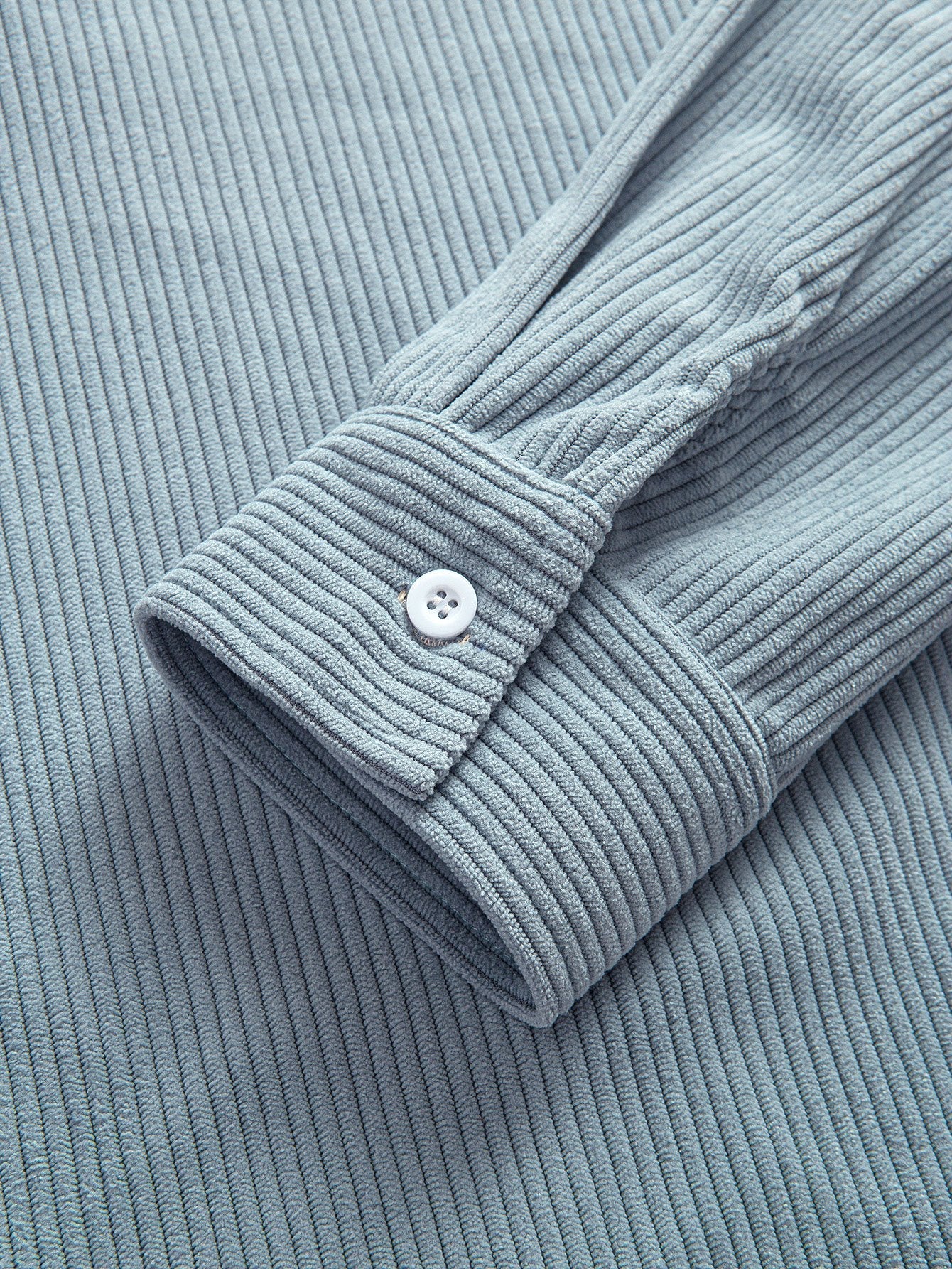 Corduroy Patchwork Shirt & Straight-Leg Corduroy Trousers