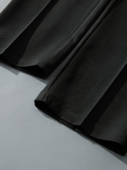 Bequeme Passform mit Elastischem Bund - Gerade Beinhosen