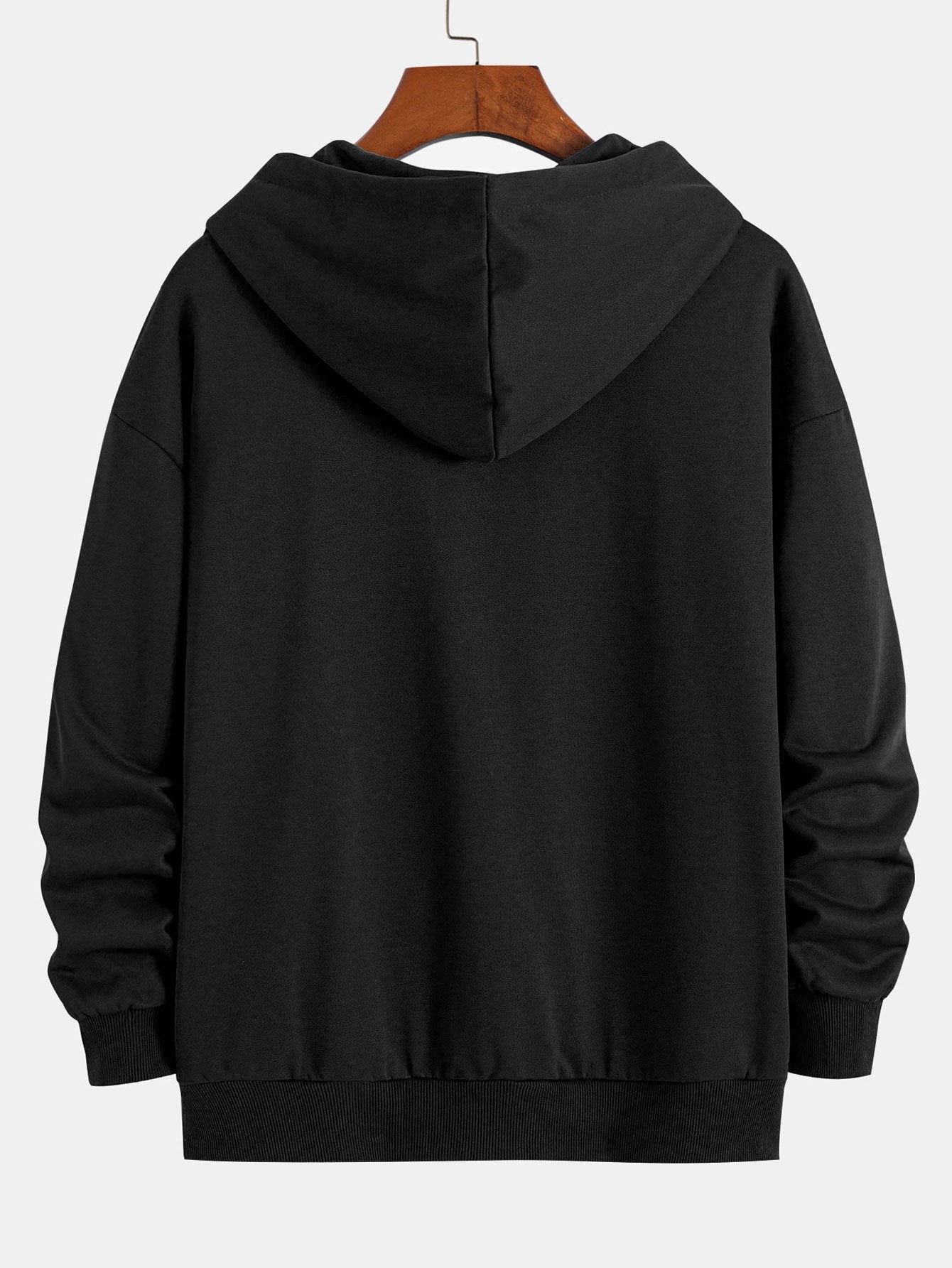 Essential Relaxed Fit Zip-Up Hoodie