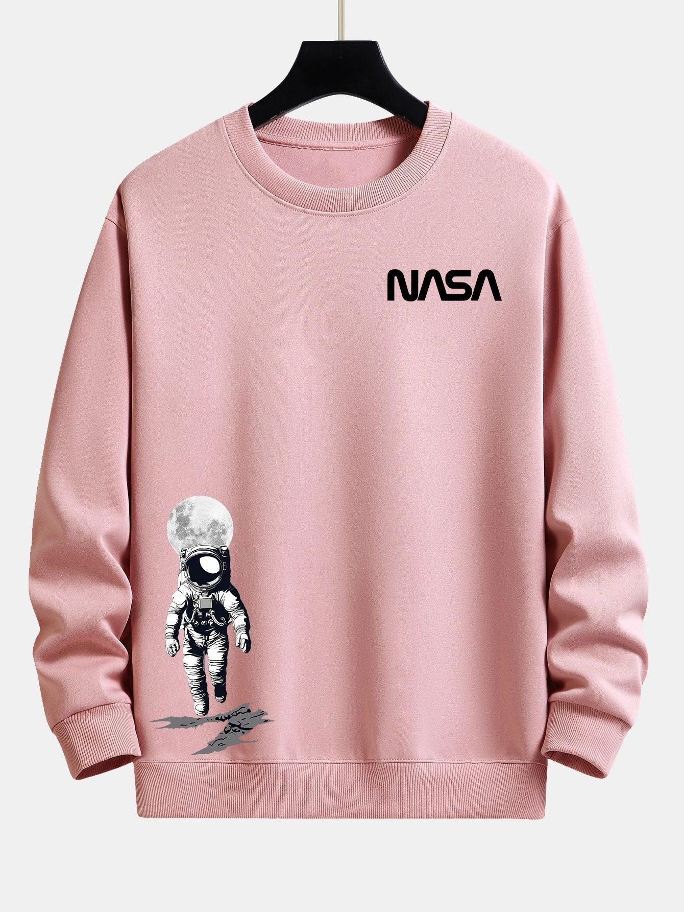 Relaxed Fit Sweatshirt Featuring NASA Astronaut Design