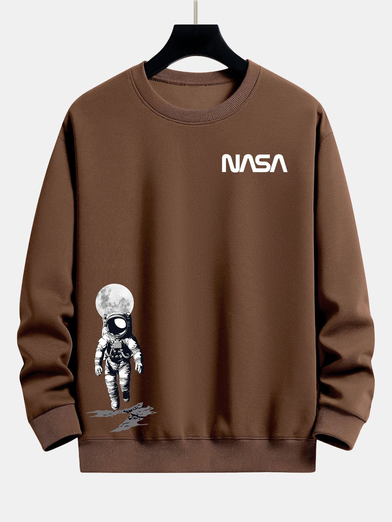 Relaxed Fit Sweatshirt Featuring NASA Astronaut Design