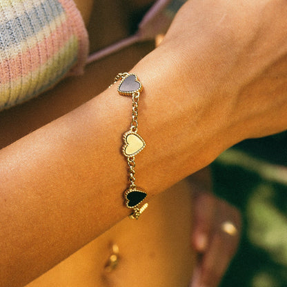 5 Motiv Herz-Kette – Signature Piece