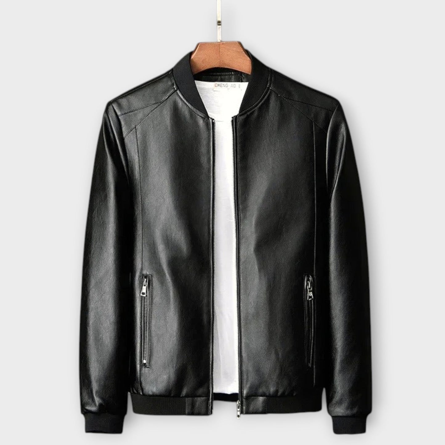 Bikerlederjacke