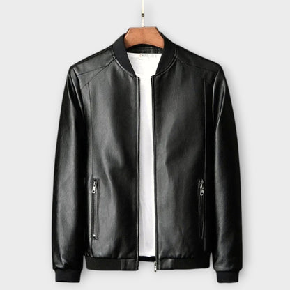 Bikerlederjacke