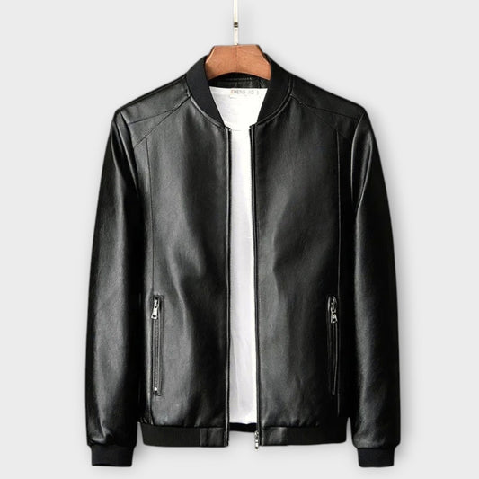 Bikerlederjacke