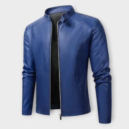 Elegante Biker-Lederjacke für Herren