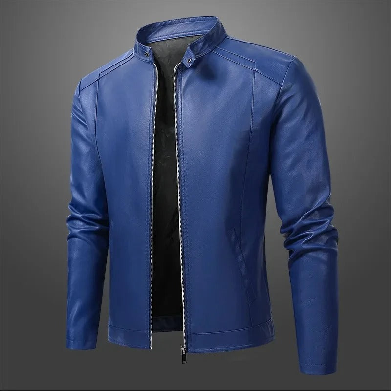 Elegante Biker-Lederjacke für Herren