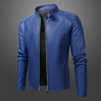 Elegante Biker-Lederjacke für Herren