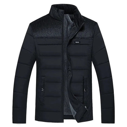 Elegante wattierte Pufferjacke
