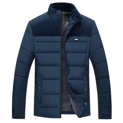 Elegante wattierte Pufferjacke