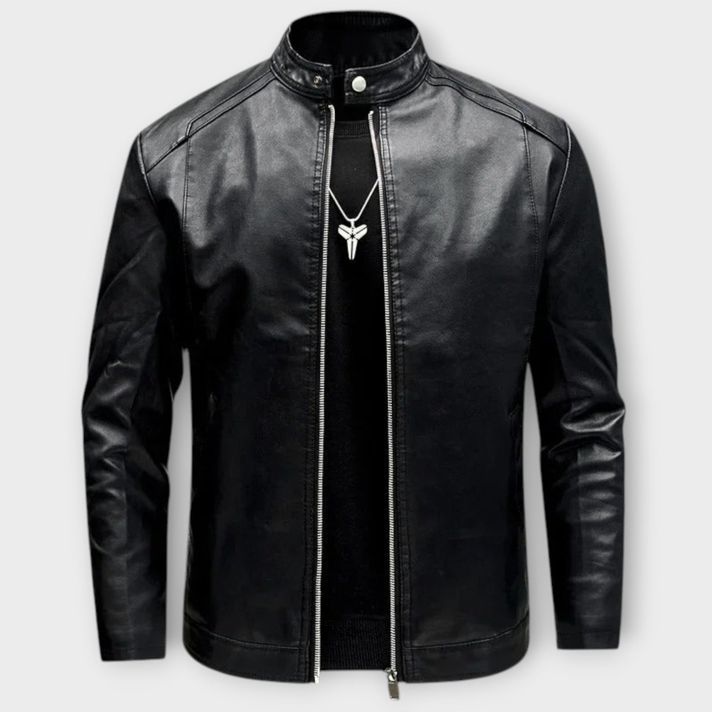 Elegante Biker-Lederjacke für Herren