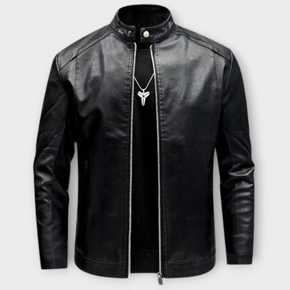 Elegante Biker-Lederjacke für Herren