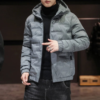 Elegante Herren-Pufferjacke