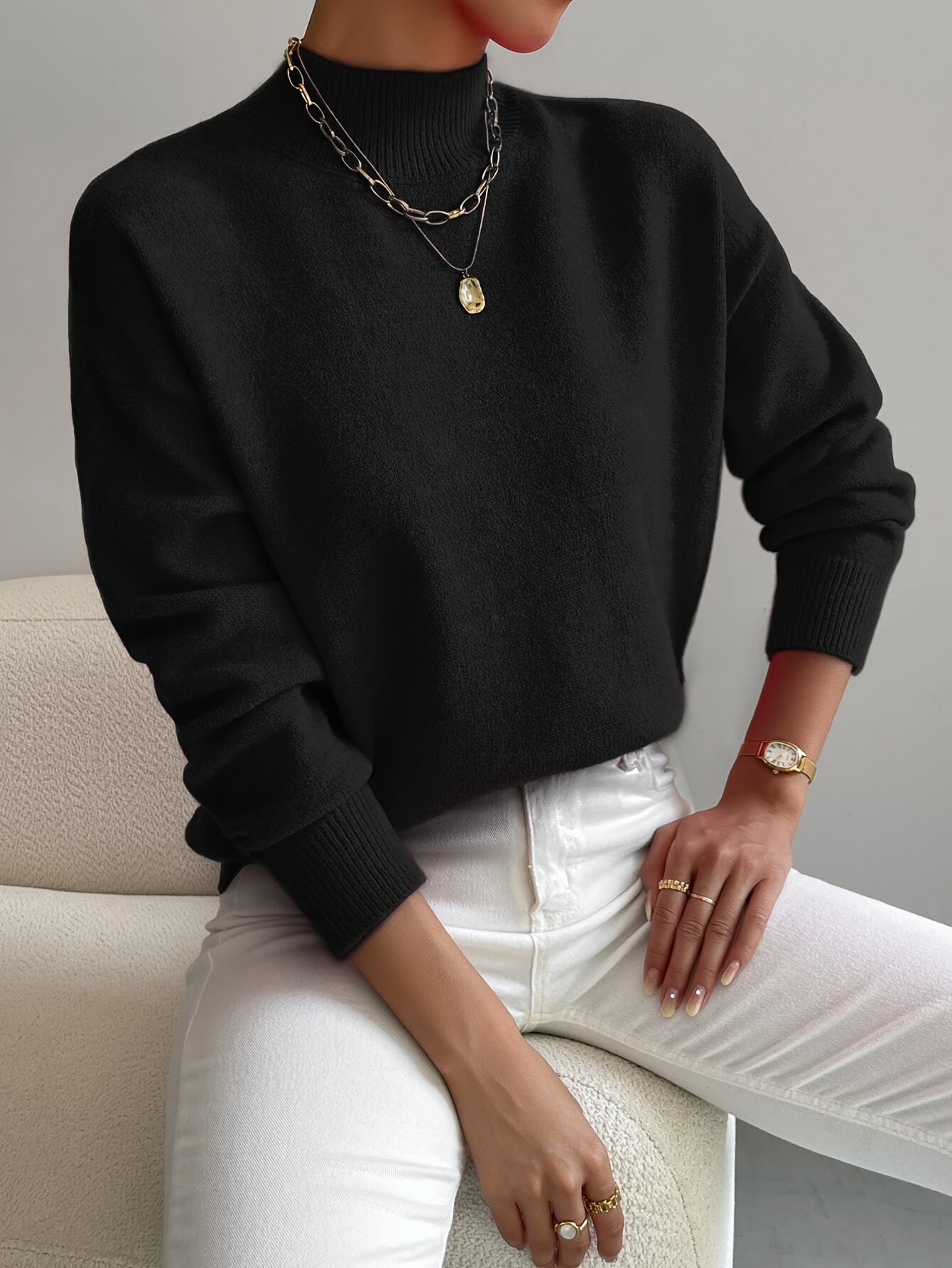 Jennifer | Eleganter und warmer Pullover