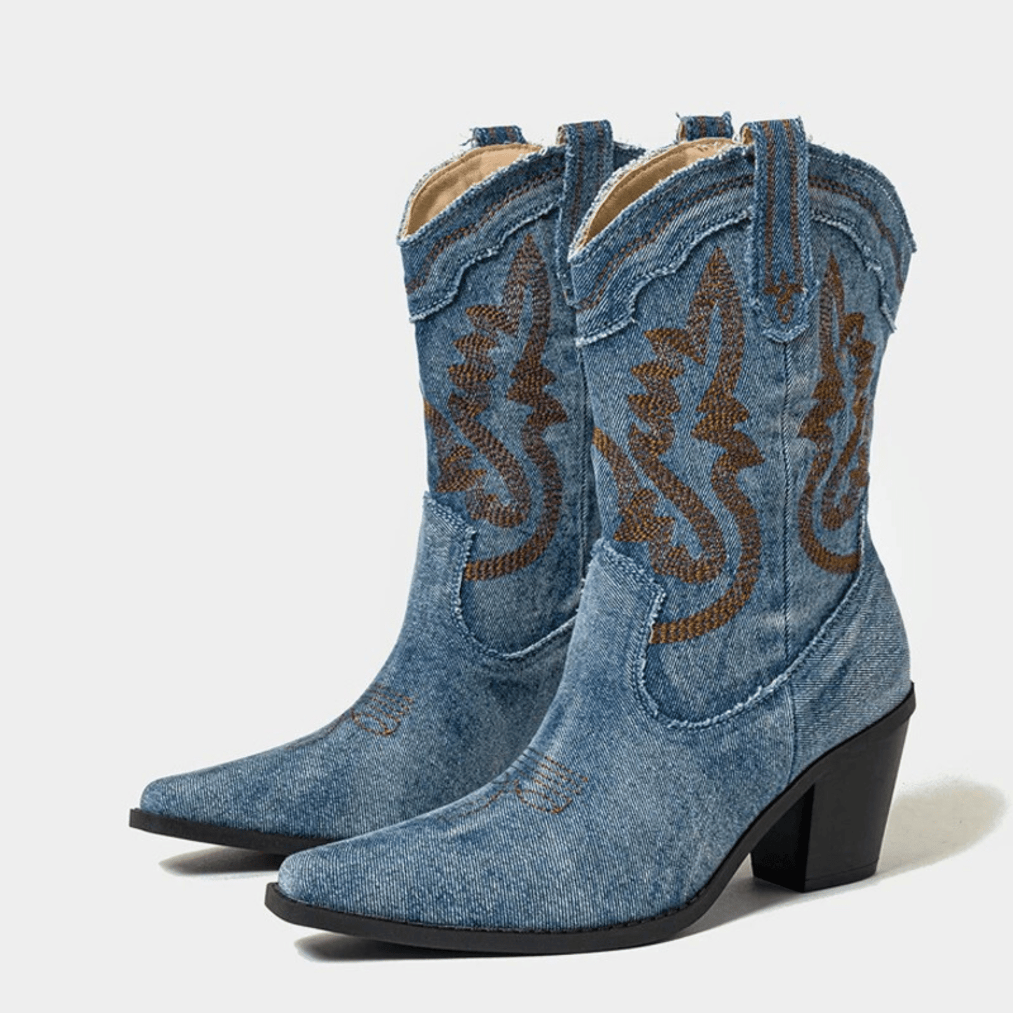 Orlaith - Denim Stiefeletten
