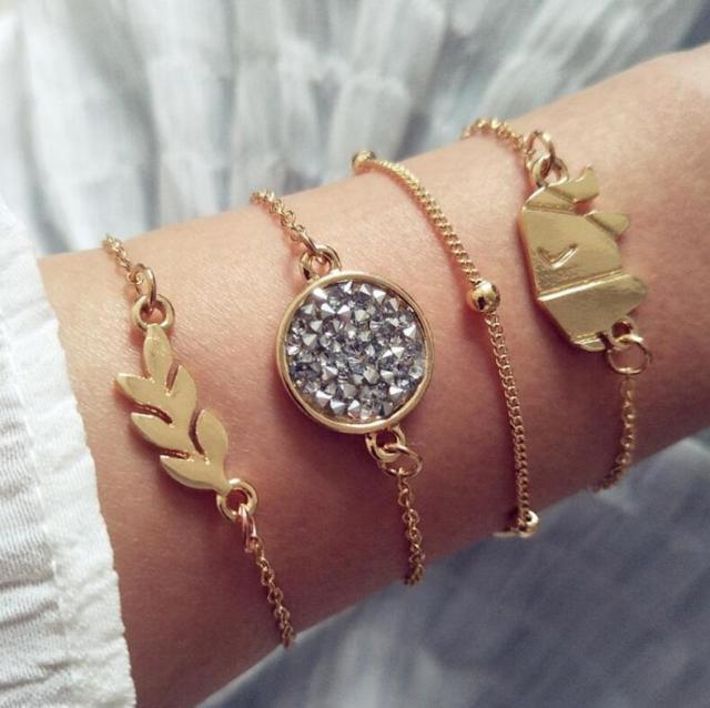 Premium Einzigartiges Paket von 5 Armbändern