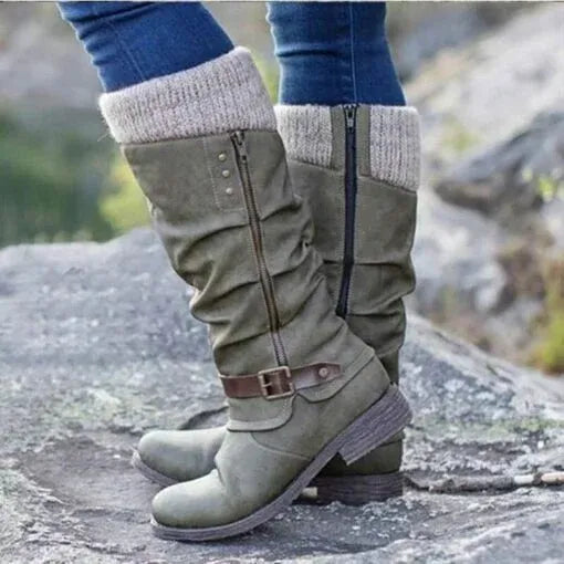 Zymara | Stiefeletten mit seitlichem Reißverschluss
