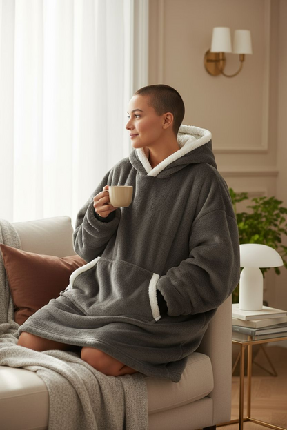 Noa Oversized Fleece Hoodie