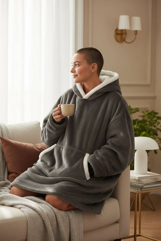 Noa Oversized Fleece Hoodie