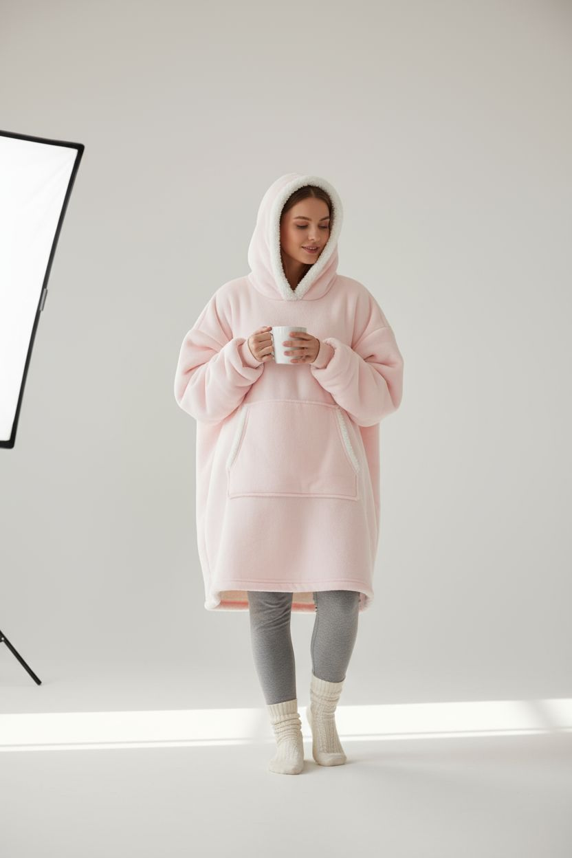 Noa Oversized Fleece Hoodie