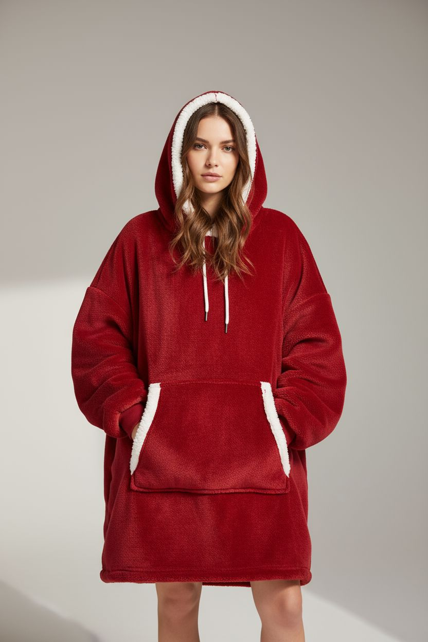 Noa Oversized Fleece Hoodie