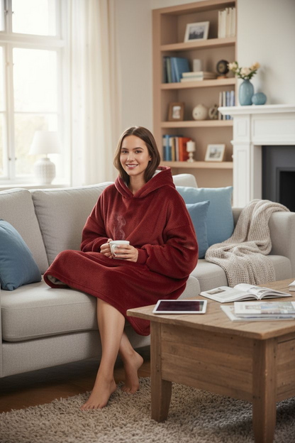 Noa Oversized Fleece Hoodie