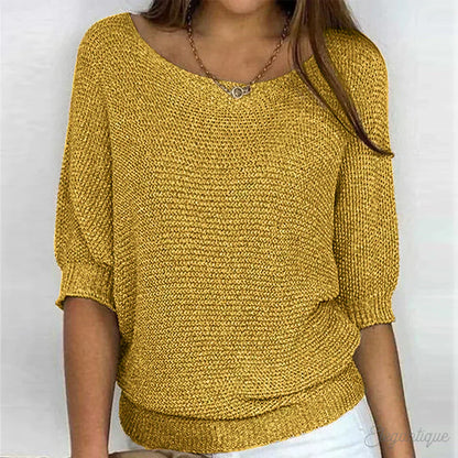 Luigia - Eleganter Strickpullover