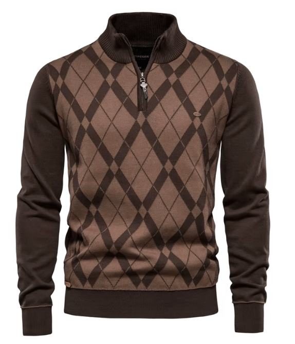 Sander | Halbzip Herrenpullover