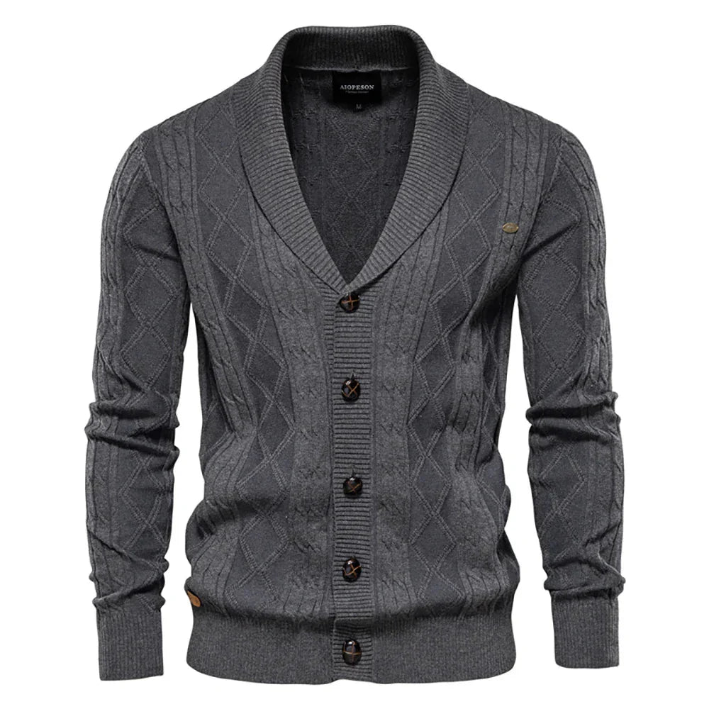 Olivier | Herren Cardigan mit Knöpfen