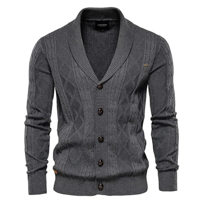 Olivier | Herren Cardigan mit Knöpfen