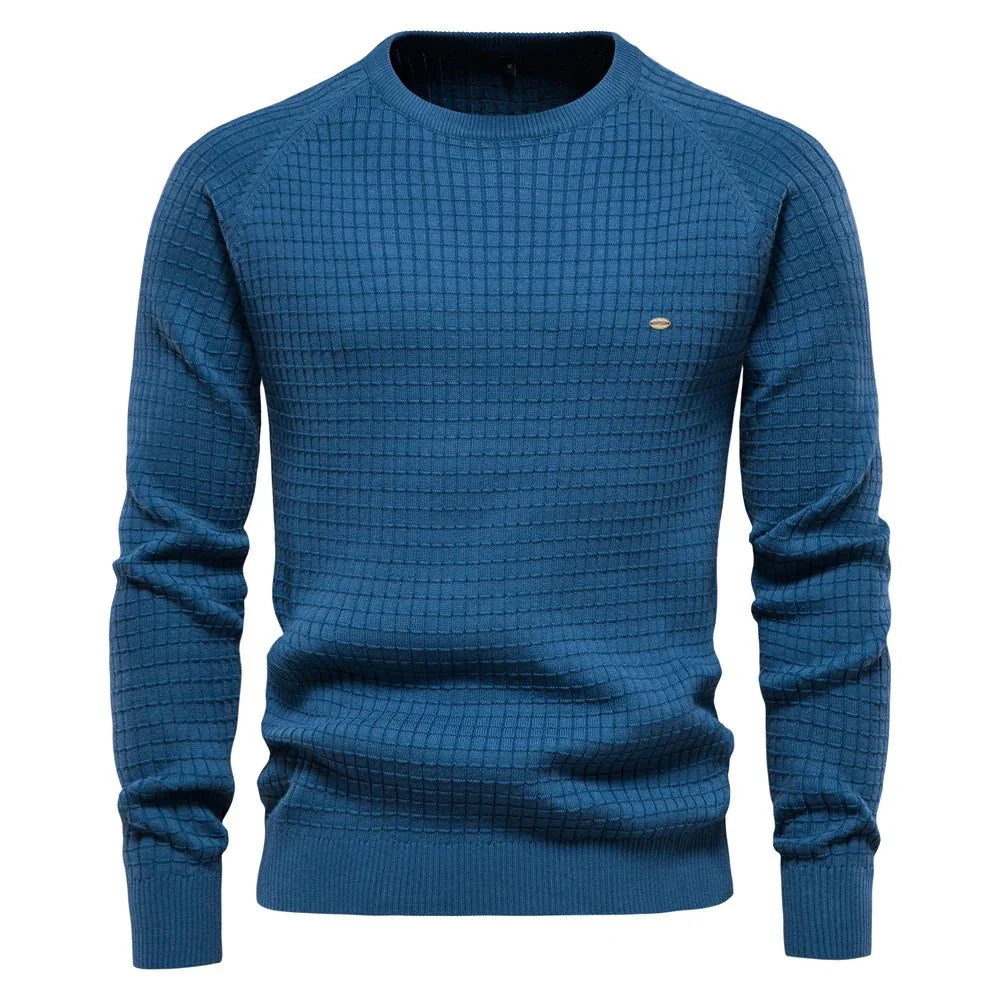 Vincent | Herrenpullover mit Rautenmuster