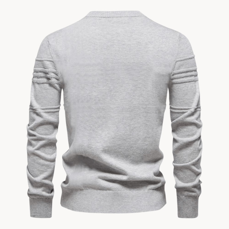 Gabriel | Herrenpullover mit Rautendesign