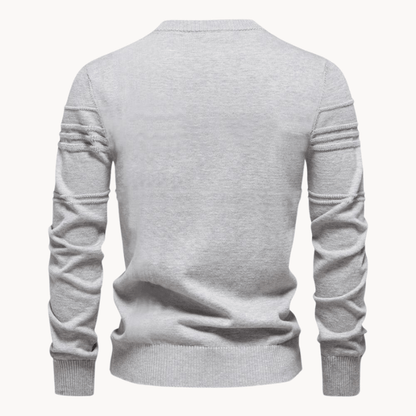 Gabriel | Herrenpullover mit Rautendesign