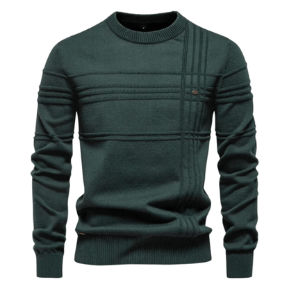 Gabriel | Herrenpullover mit Rautendesign
