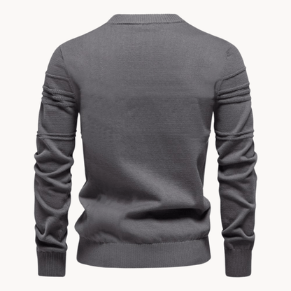 Gabriel | Herrenpullover mit Rautendesign