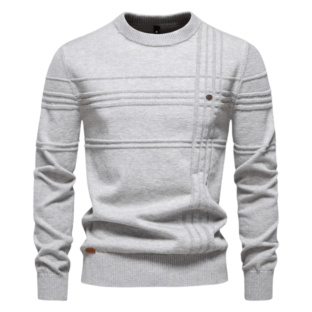 Gabriel | Herrenpullover mit Rautendesign