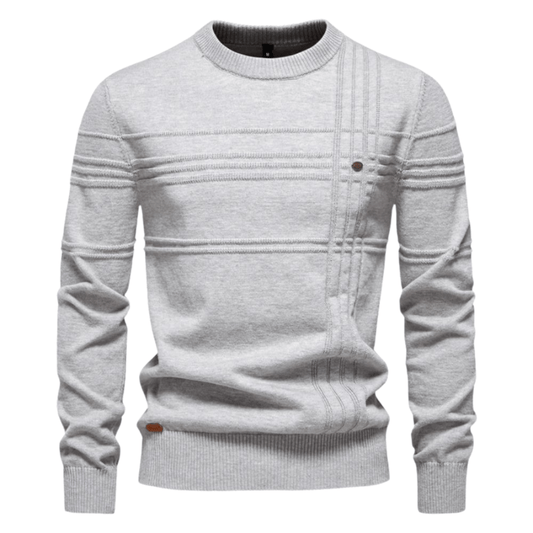 Gabriel | Herrenpullover mit Rautendesign