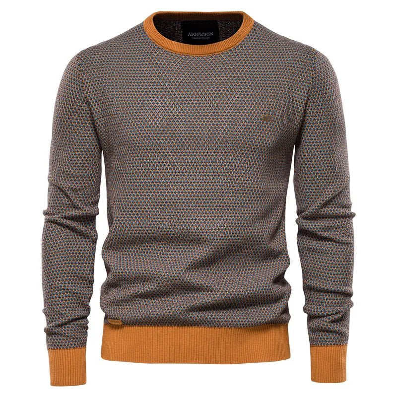 Julius | Herrenpullover mit Rautenmuster