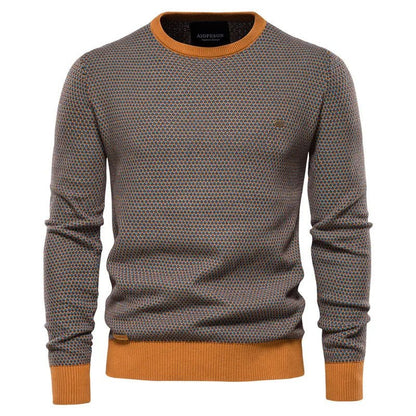 Julius | Herrenpullover mit Rautenmuster