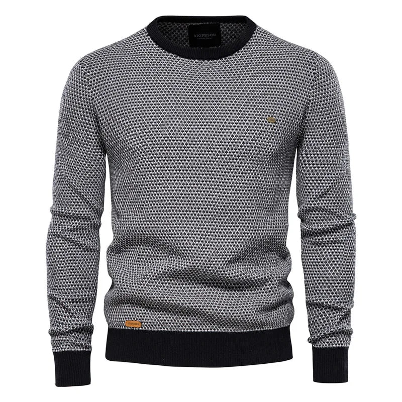Julius | Herrenpullover mit Rautenmuster