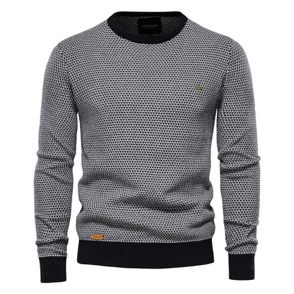 Julius | Herrenpullover mit Rautenmuster