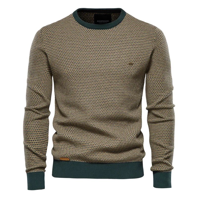 Julius | Herrenpullover mit Rautenmuster